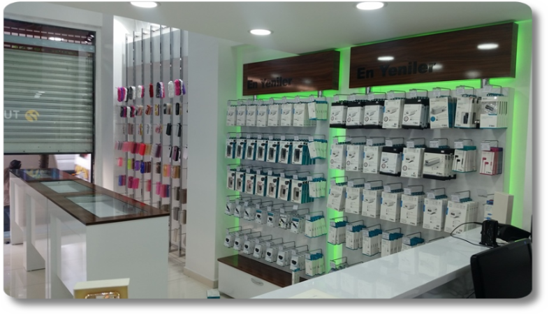 kenar mobilya cep telefonu banko banksu bankoları stand stant standları tezgah tezgahı tezgahları
