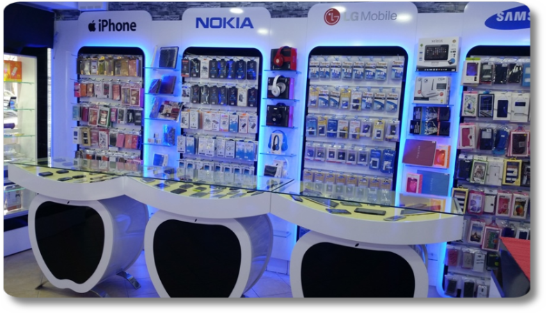 kenar mobilya cep telefonu banko banksu bankoları stand stant standları tezgah tezgahı tezgahları